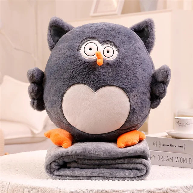 Fluffy Owl Stuffed Animals 