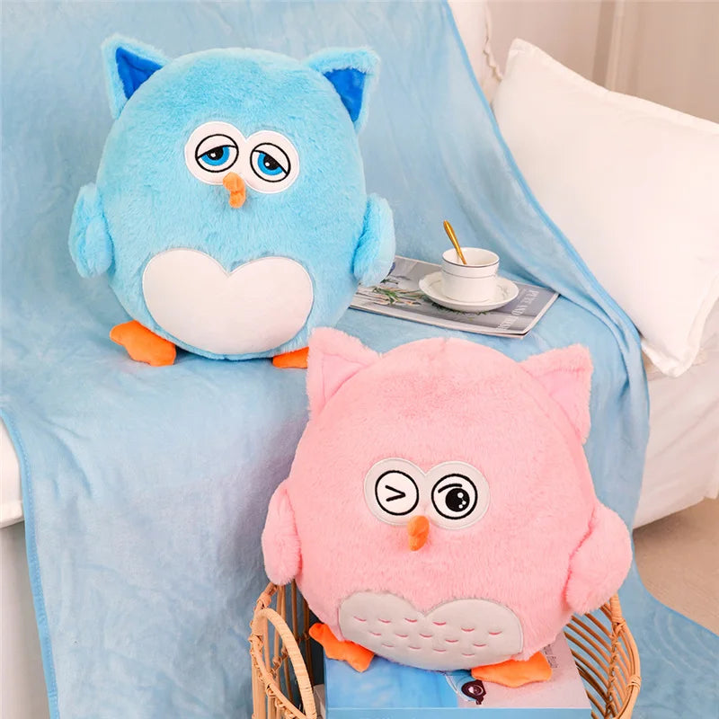 Fluffy Owl Stuffed Animals 