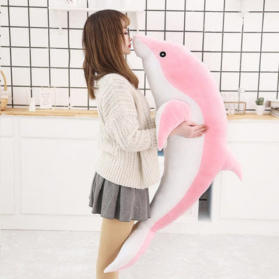 Giant Dolphin Stuffed Animal 