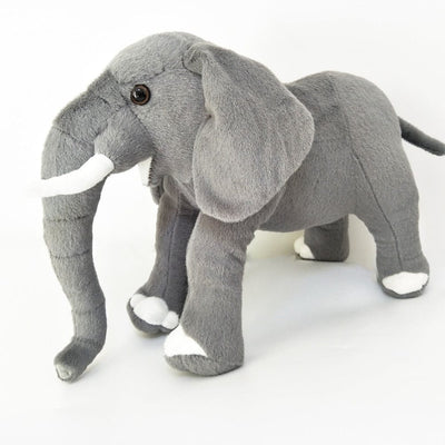 Gray Elephant Stuffed Animal 