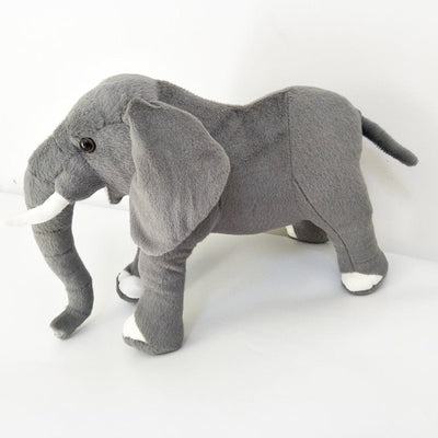 Gray Elephant Stuffed Animal 
