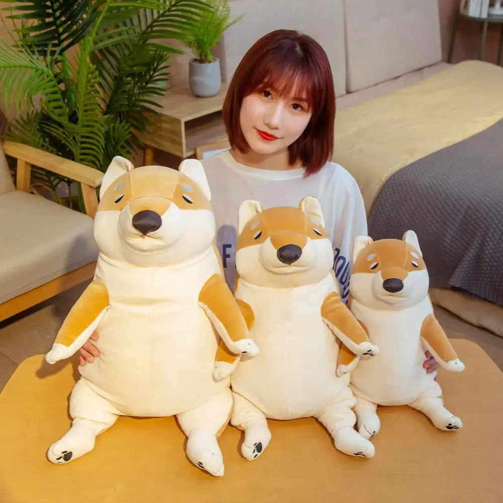 Sitting Shiba Inu Stuffed Animal