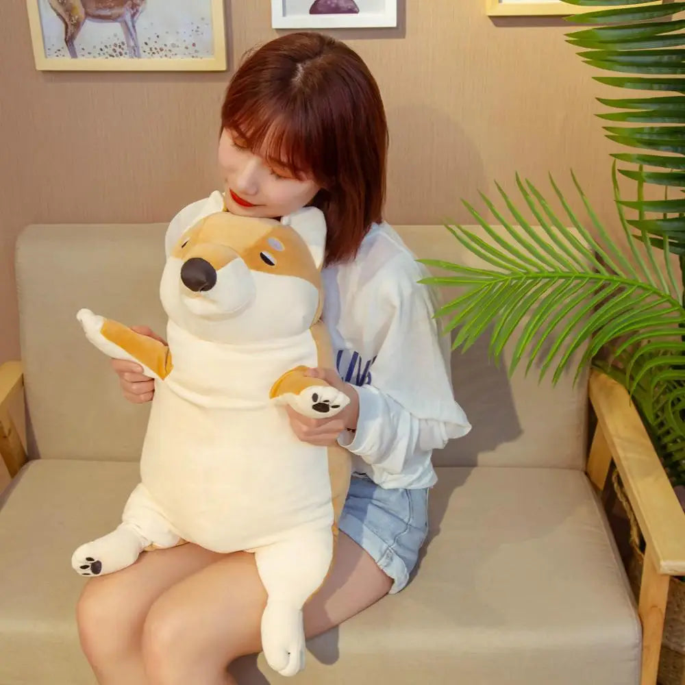 Sitting Shiba Inu Stuffed Animal