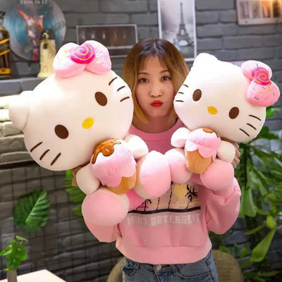 Hello Kitty Ice Cream Stuffed Animal