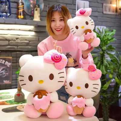 Hello Kitty Ice Cream Stuffed Animal