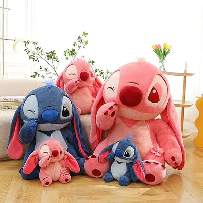 Pink Stitch Stuffed Animal
