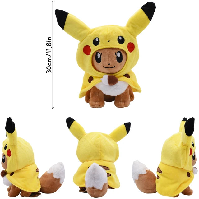 Pikachu in Disguise Pokemon Plushie Stuffed Animal