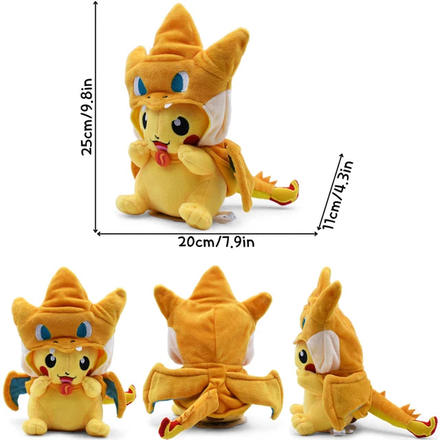 Pikachu in Disguise Pokemon Plushie Stuffed Animal