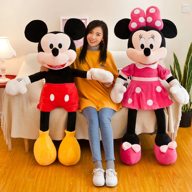 Giant Mickey And Minnie Stuffed Animal