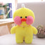 Peluche de canard jaune cosplay kawaii de 30cm pour enfants, canard en peluche mignon, Lalafanfan mimi, jouets d'animaux doux 