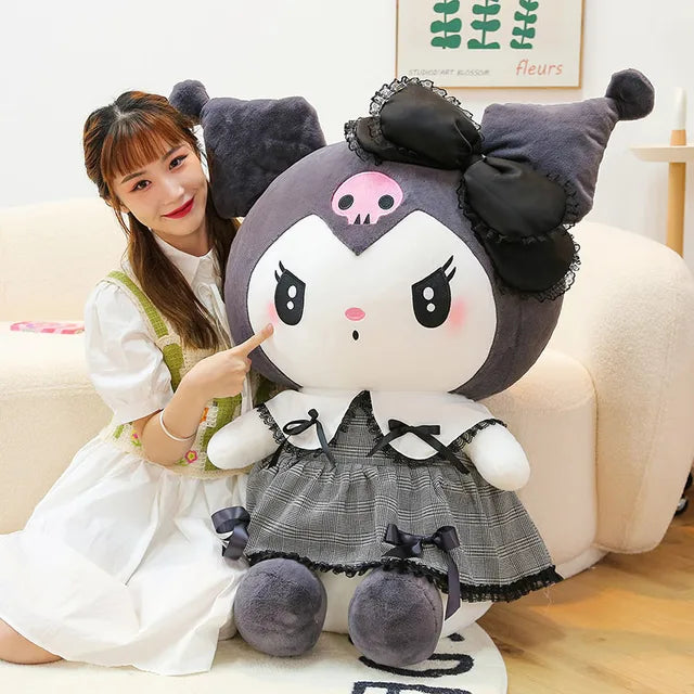 Hello Kitty Kuromi Stuffed Animal