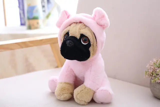 Pug Dog Stuffed Animal 