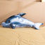 Rainbow Dolphin Stuffed Animal 