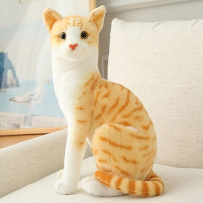 Realistic Cat Stuffed Animals 