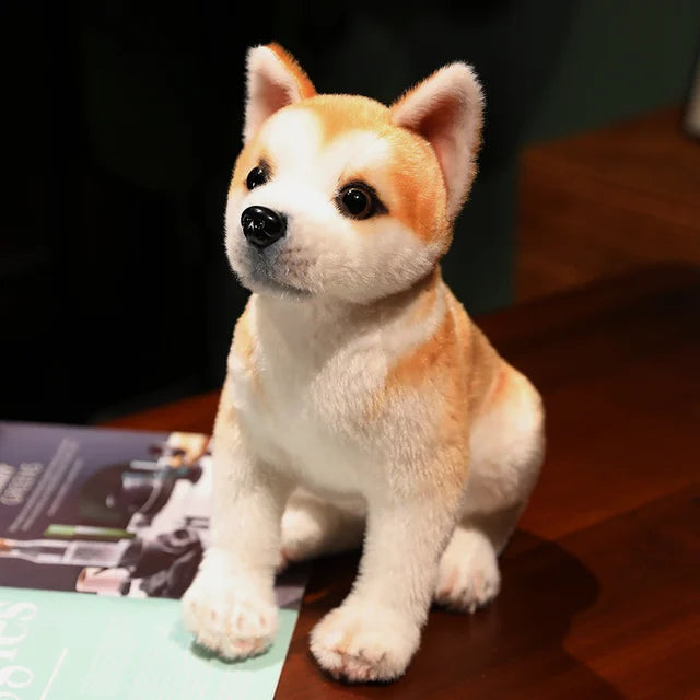 Realistic Shiba Stuffed Animal 