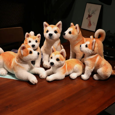 Realistic Shiba Stuffed Animal 