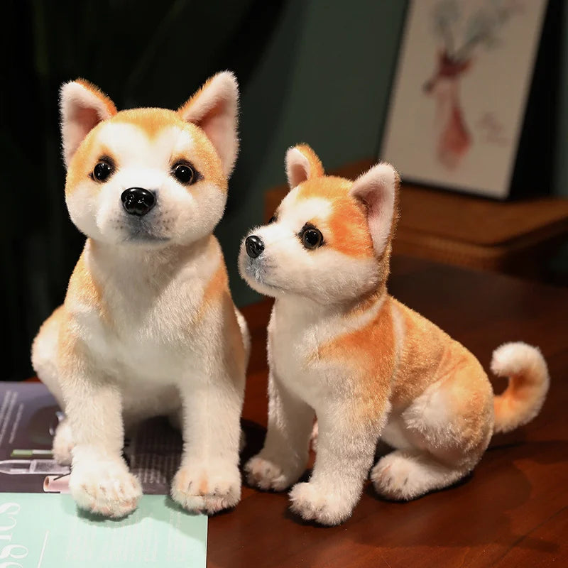 Realistic Shiba Stuffed Animal 