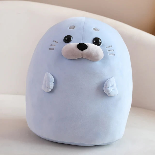 Round Seal Stuffed Animal 
