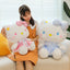 Pastel Hello Kitty Plush Stuffed Animal