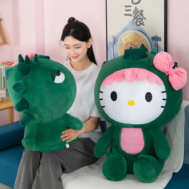 Dinosaure Hello Kitty Plush Stuffed Animal