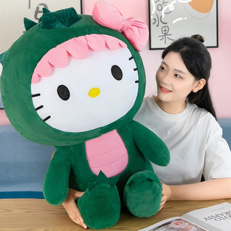 Dinosaure Hello Kitty Plush Stuffed Animal