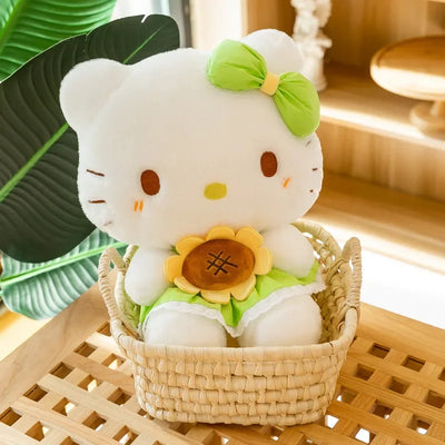 Hello Kitty Sunflower Stuffed Animal