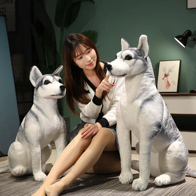 Siberian Husky Dog Stuffed Animal 