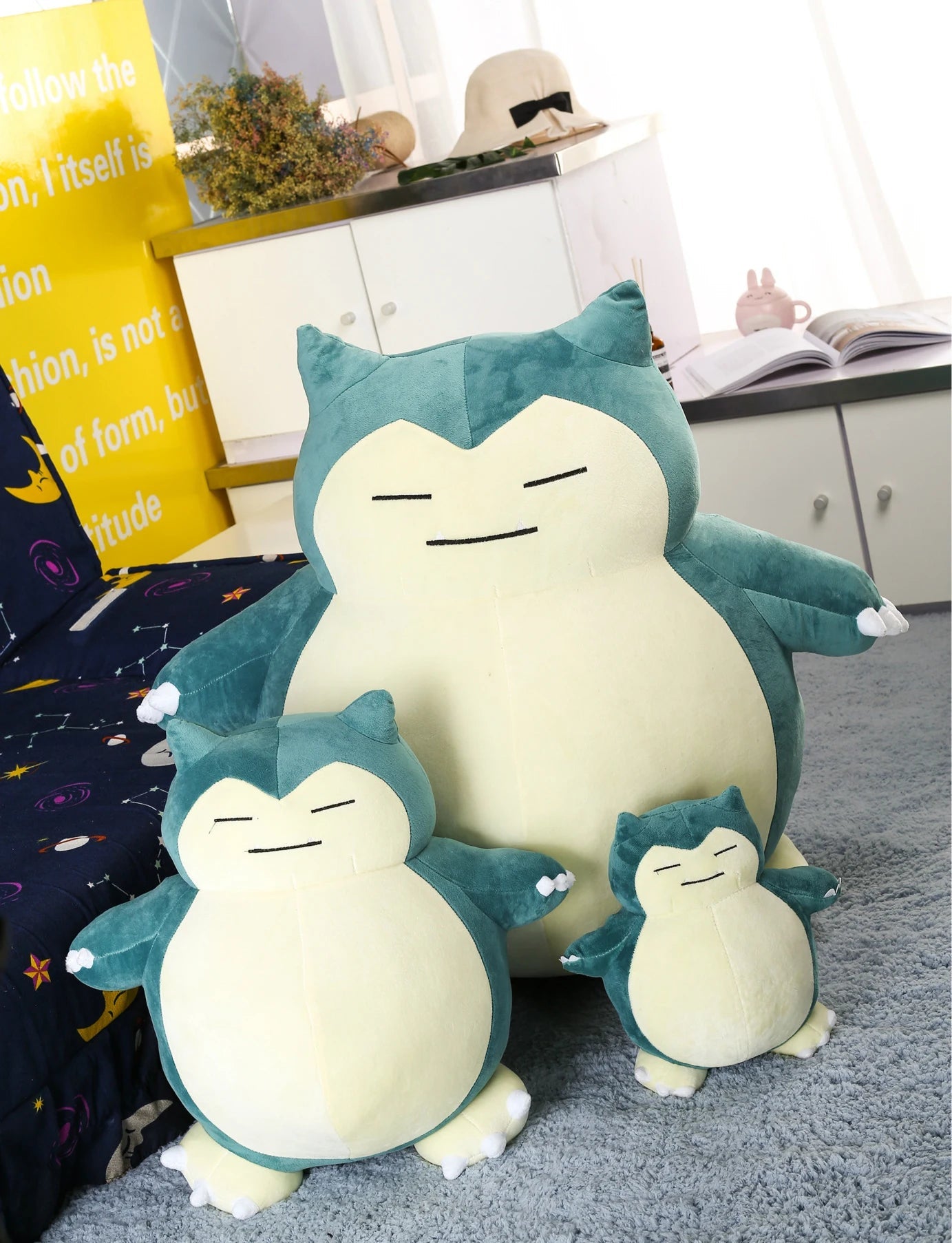 Snorlax pokemon stuffed animal 