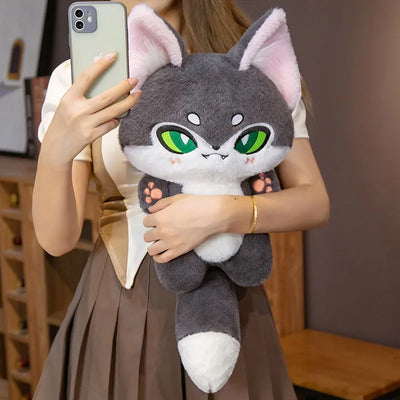 Kawaii Wolf Stuffed Animal
