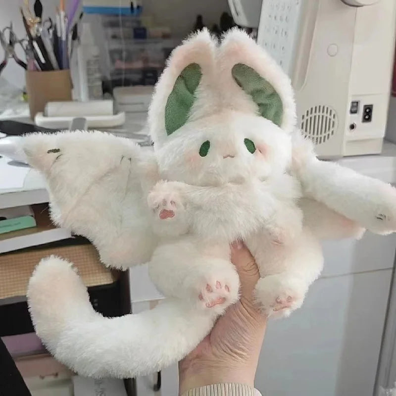 White Bat Stuffed Animal 