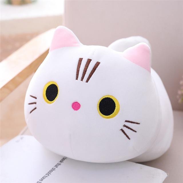 White Cat Stuffed Animal 