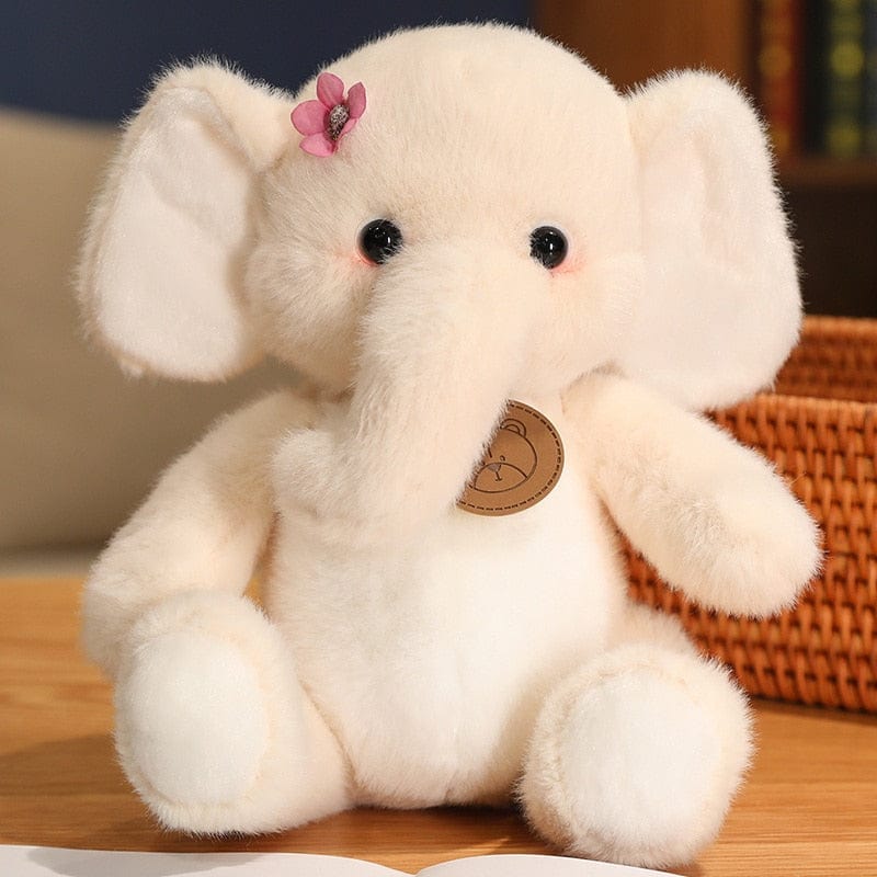 White Elephant Stuffed Animal 