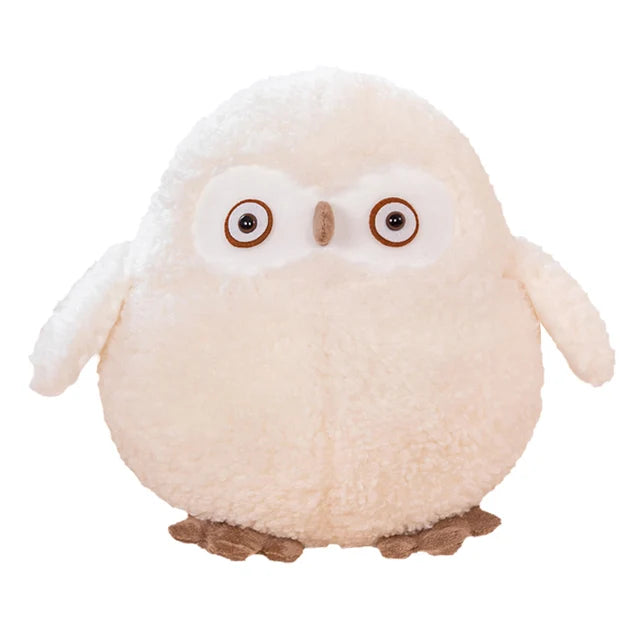 White Owl Stuffed Animal 