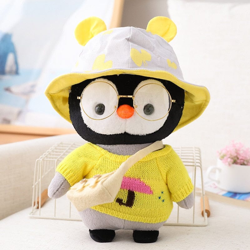 Yellow Penguin Stuffed Animal 