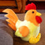 Big Chicken Stuffed Animal Yellow