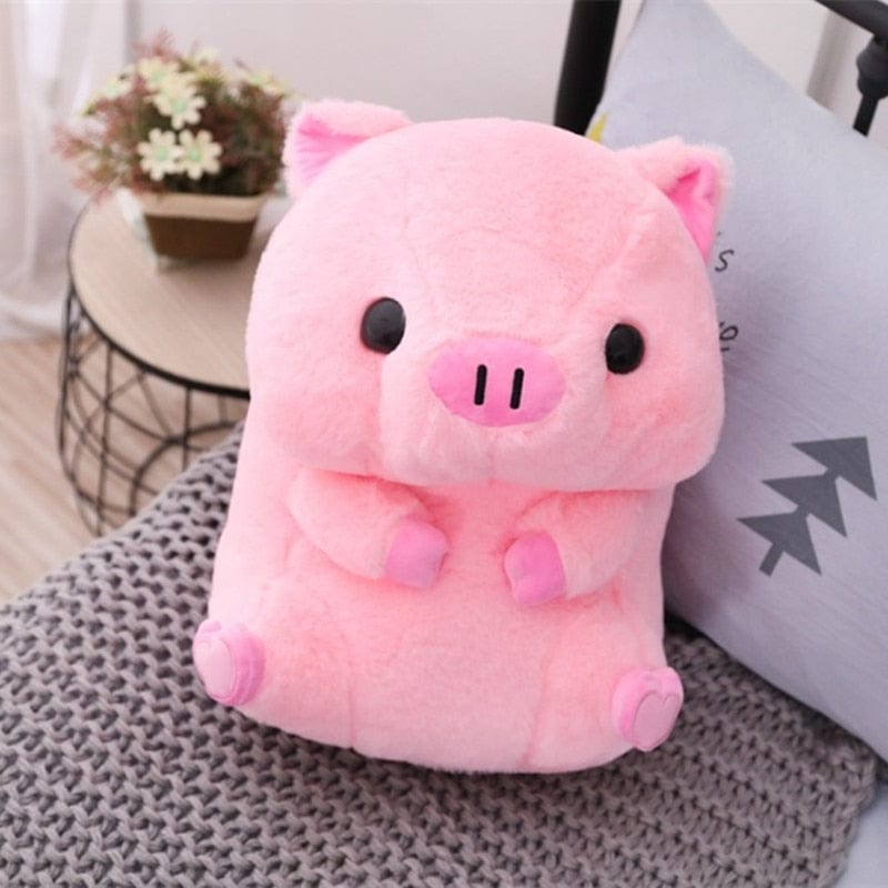 big eyed pig stuffed animal 