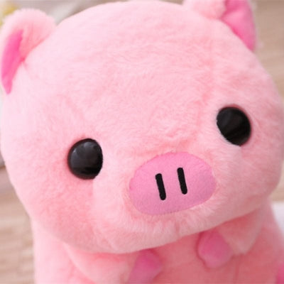 big eyed pig stuffed animal 