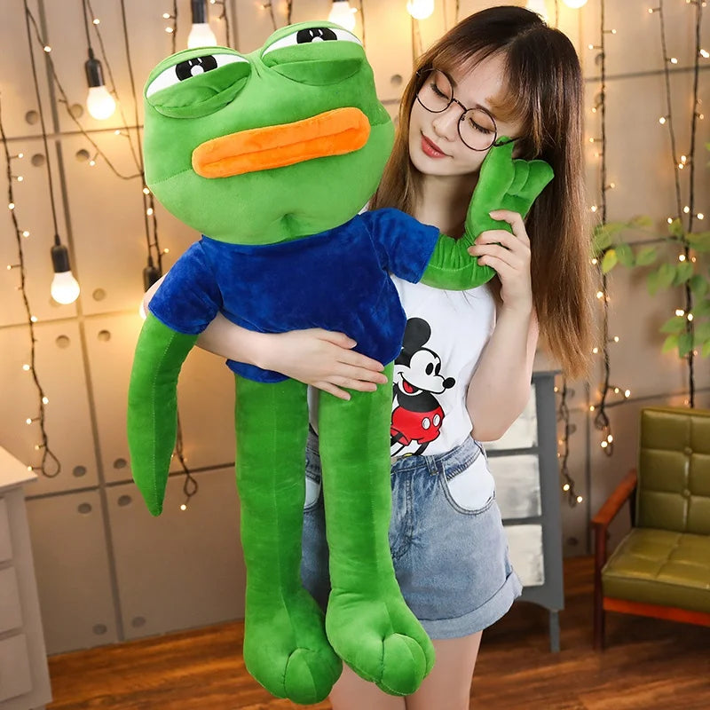 big pepe the frog stuffed animal 