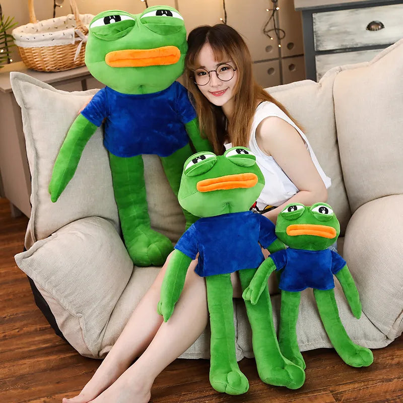 big pepe the frog stuffed animal 