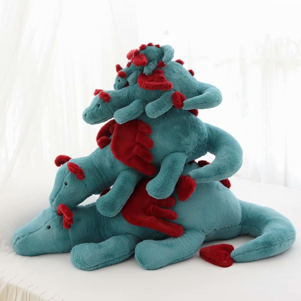 blue dragon stuffed animal 