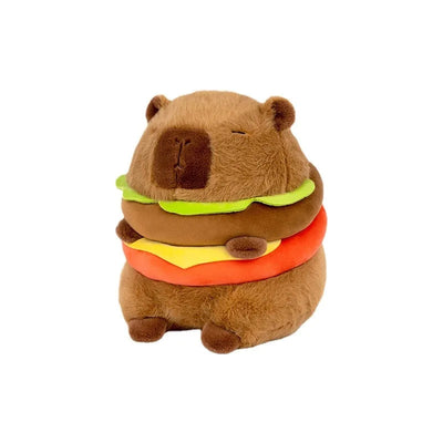 capybara burger stuffed animal 