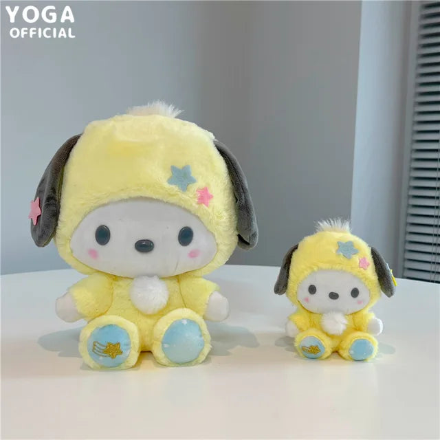 Cartoon Hello Kitty Stuffed Animal 12cm 5in Pom Purin