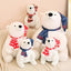 Christmas Polar Bear Stuffed Animal