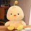 Chubby Chicken Stuffed Animal Pink bow