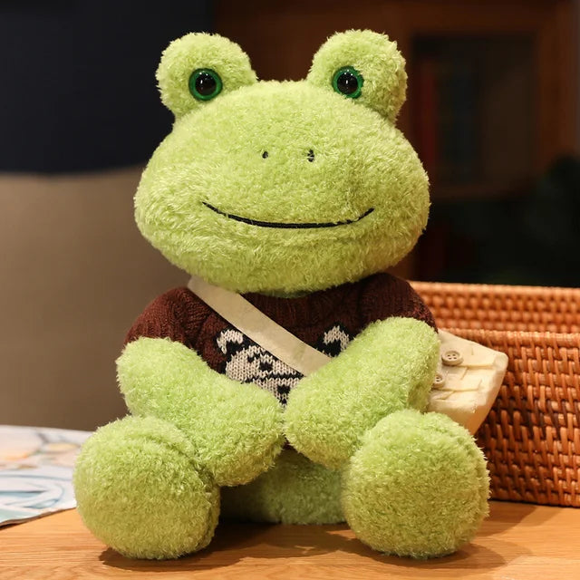 cute frog stuffed animal 