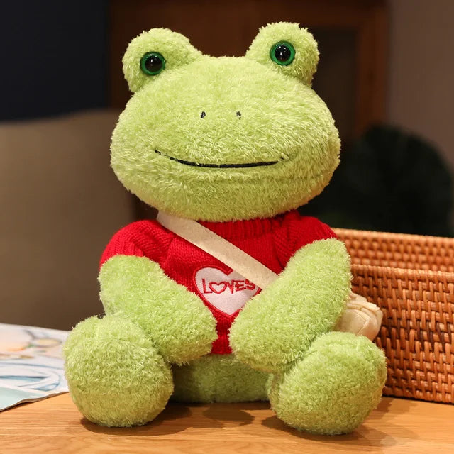cute frog stuffed animal 