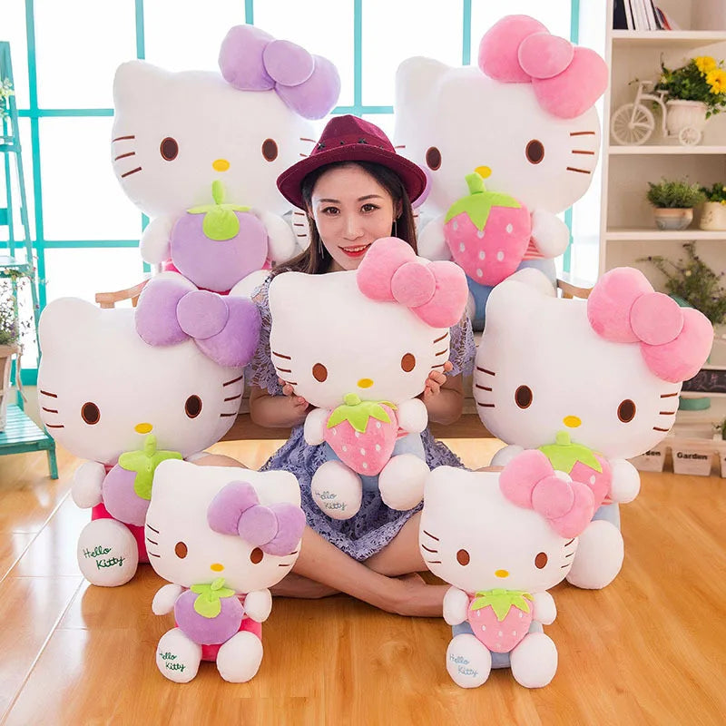 cute hello kitty stuffed animal 