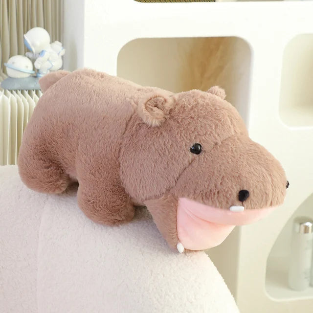 cute hippo stuffed animal 