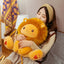 cute sitting lion stuffed animal 