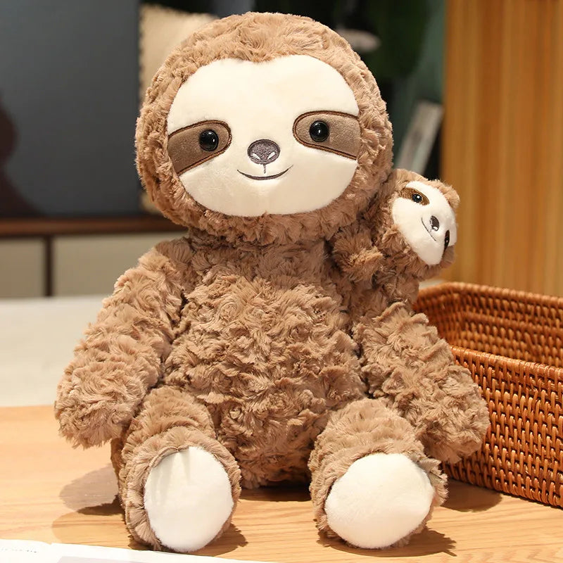 Cute Sloth Stuffed Animal Brown
